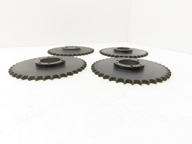 Martin 50SDS39H Sprocket #50 Roller Chain 5/8" Pitch 39 Tooth Bushed Lot of 4