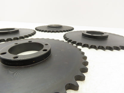 Martin 50SDS39H Sprocket #50 Roller Chain 5/8" Pitch 39 Tooth Bushed Lot of 4