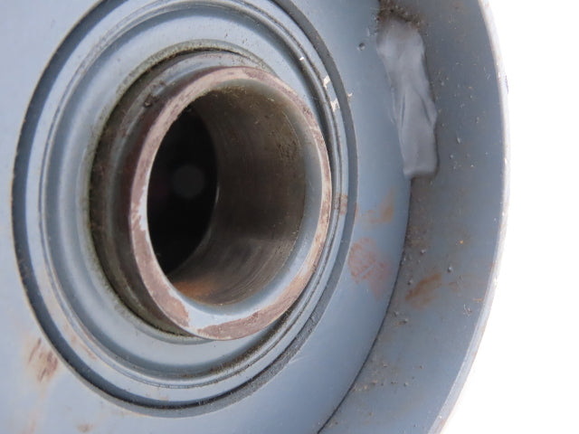 18NBS C-FF 4" Dia x 14" Belt Conveyor Steel Pulley 1-3/16" Bearing Bore