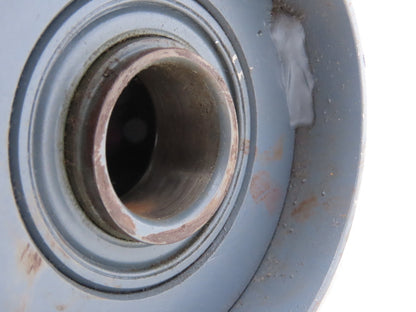 18NBS C-FF 4" Dia x 14" Belt Conveyor Steel Pulley 1-3/16" Bearing Bore