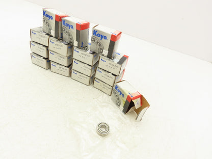 Koyo EE3SZZM3 Ball Bearing .375" ID x .875" OD x .281" Width Shielded Lot of 16
