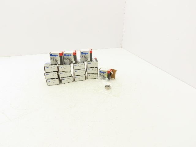 Koyo EE3SZZM3 Ball Bearing .375" ID x .875" OD x .281" Width Shielded Lot of 16