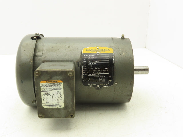 Baldor VM3554T AC Motor 1.5Hp 1725 RPM 230/460V 3PH 145TC TEFC