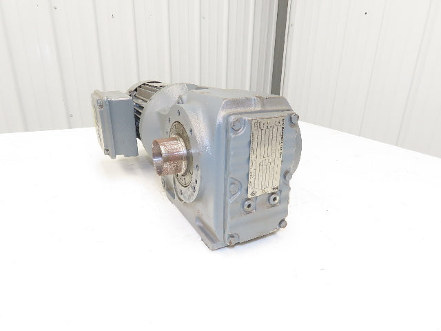 Sew Eurodrive KT47TDT80K4 Gearmotor 5.81 Ratio 293rpm .75Hp 230/460 Hollow Shaft