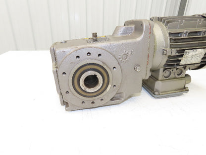 Nord SK 92372AZDB-80 S/4 CUS Gearmotor 24:3:1 70rpm .75Hp 230/460V Hollow Shaft
