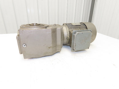 Nord SK 92372AZDB-80 S/4 CUS Gearmotor 24:3:1 70rpm .75Hp 230/460V Hollow Shaft