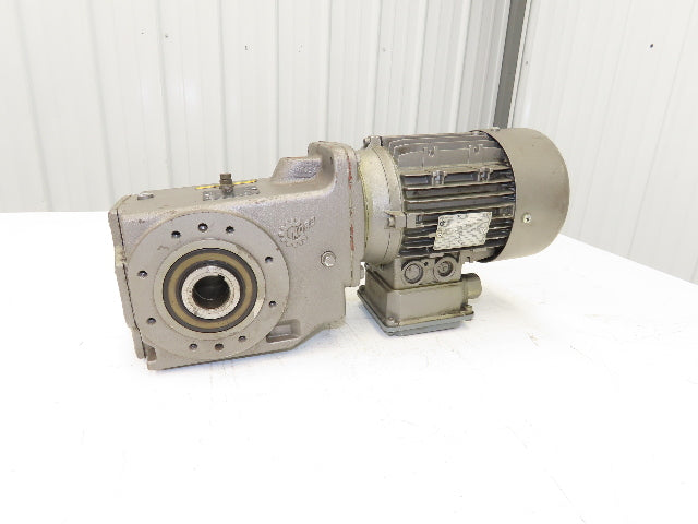 Nord SK 92372AZDB-80 S/4 CUS Gearmotor 24:3:1 70rpm .75Hp 230/460V Hollow Shaft