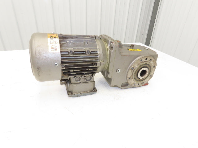Nord SK 92372AZDB-80 S/4 CUS Gearmotor 24:3:1 70rpm .75Hp 230/460V Hollow Shaft