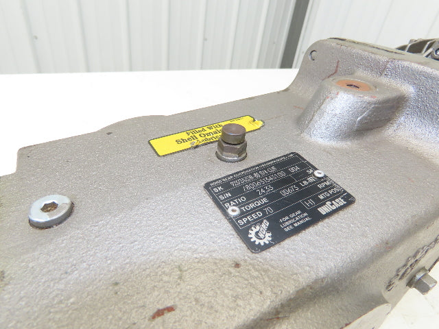 Nord SK 92372AZDB-80 S/4 CUS Gearmotor 24:3:1 70rpm .75Hp 230/460V Hollow Shaft