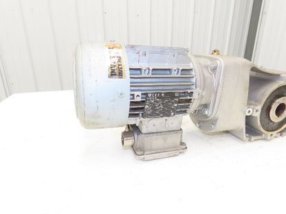 Nord SK 92372.1ABD-80S/4 CUS Gearmotor 25:1 68rpm .75Hp 230/460V Hollow Shaft