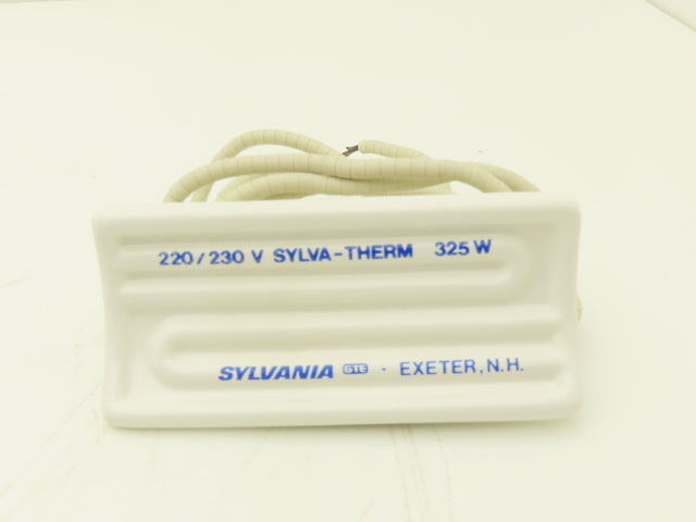 Sylvania Sylva-Therm Ceramic Infrared Radiant Heater 4-3/4" 325W 225V Lot of 2