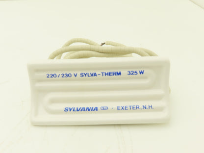 Sylvania Sylva-Therm Ceramic Infrared Radiant Heater 4-3/4" 325W 225V Lot of 2