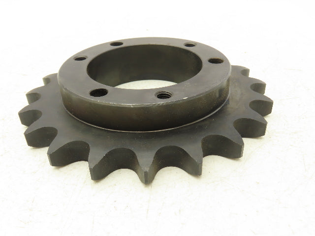 Tritan 80SF20H Roller Chain Sprocket #80 Pitch 1" 20 Tooth 7" OD Bushed QD