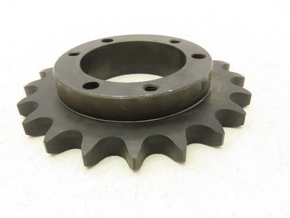 Tritan 80SF20H Roller Chain Sprocket #80 Pitch 1" 20 Tooth 7" OD Bushed QD