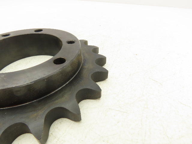 Tritan 80SF20H Roller Chain Sprocket #80 Pitch 1" 20 Tooth 7" OD Bushed QD