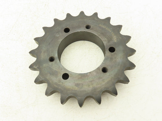 Tritan 80SF20H Roller Chain Sprocket #80 Pitch 1" 20 Tooth 7" OD Bushed QD