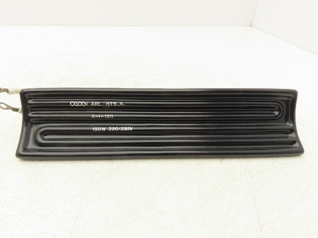 Ogden A-1-150 Ceramic Infrared Radiant Heater Strip 6 Inch 150W 220/230V