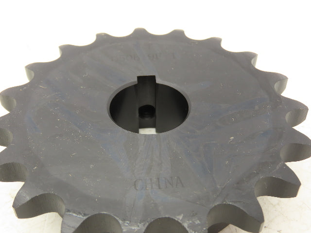 Tsubaki 50B19F-1 Roller Chain Sprocket #50 Pitch 1" Bore 1" 19 Tooth Lot of 4