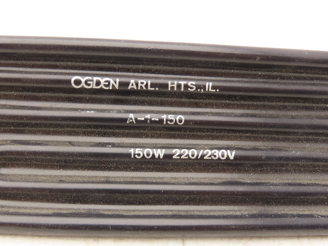 Ogden A-1-150 Ceramic Infrared Radiant Heater Strip 150W 220/230V Lot Of 2