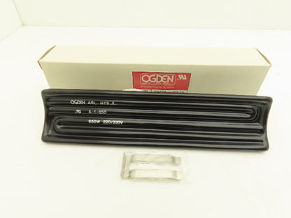 Ogden A-1-650 Ceramic Infrared Radiant Heater Strip 6 Inch 650W 220/230V