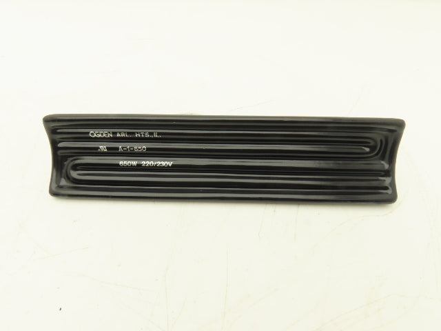 Ogden A-1-650 Ceramic Infrared Radiant Heater Strip 6 Inch 650W 220/230V