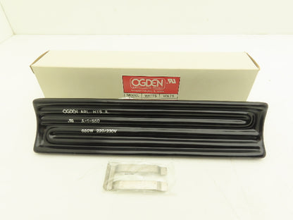 Ogden A-1-650 Ceramic Infrared Radiant Heater Strip 6 Inch 650W 220/230V