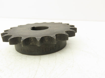 Martin 50BS19HT 1 Roller Chain Sprocket #50/ 5/8" 1" Bore 19 Tooth Lot of 4