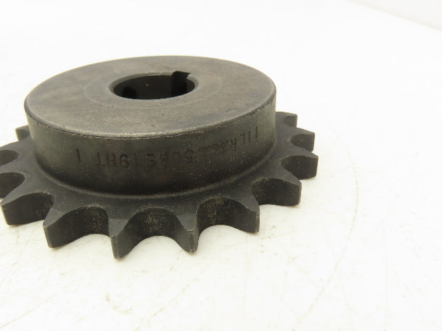 Martin 50BS19HT 1 Roller Chain Sprocket #50/ 5/8" 1" Bore 19 Tooth Lot of 4