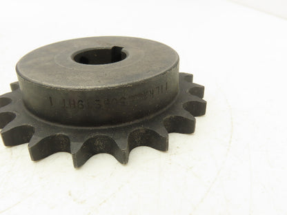 Martin 50BS19HT 1 Roller Chain Sprocket #50/ 5/8" 1" Bore 19 Tooth Lot of 4
