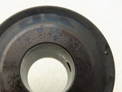 22-8M-30x1 Synchronous Timing Belt Pulley 22 Tooth 8mm Pitch 1" Bore 54mm OD