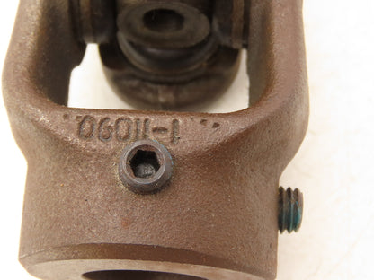 Weasler 06011 6 Series Double Universal Joint PTO Yoke 1" Bore Set Screw Lock