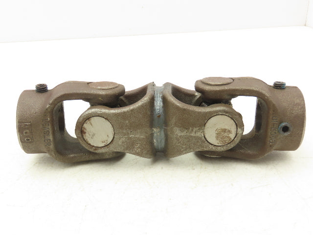 Weasler 06011 6 Series Double Universal Joint PTO Yoke 1" Bore Set Screw Lock