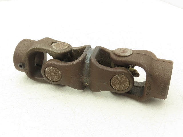 Weasler 06011 6 Series Double Universal Joint PTO Yoke 1" Bore Set Screw Lock
