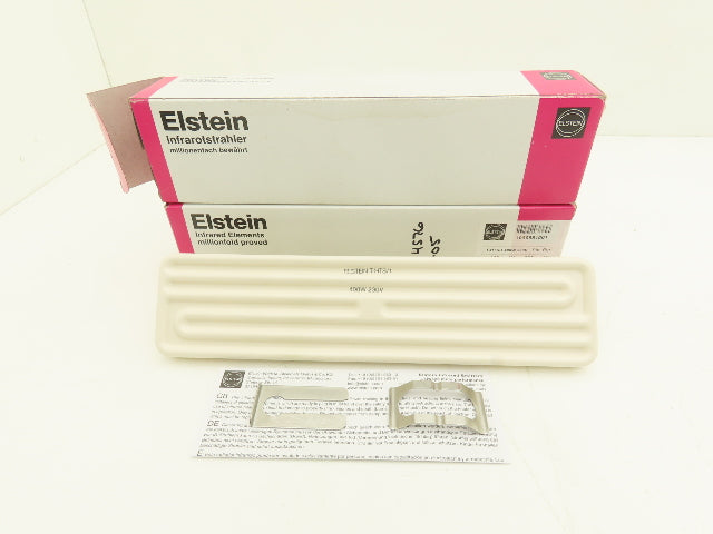 Elstein 1060981001 T-HTS/1 Ceramic Infrared Radiant Heater 400W 230V Lot of 2