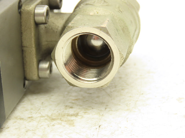 BEE DAD42.1-SW11-F03/F05-F 1/4 Turn Actuator w/ 1/2" NPT Ball Valve AKP 964