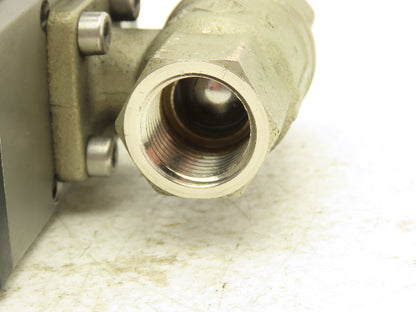 BEE DAD42.1-SW11-F03/F05-F 1/4 Turn Actuator w/ 1/2" NPT Ball Valve AKP 964