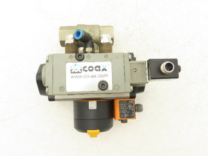BEE DAD42.1-SW11-F03/F05-F 1/4 Turn Actuator w/ 1/2" NPT Ball Valve AKP 964