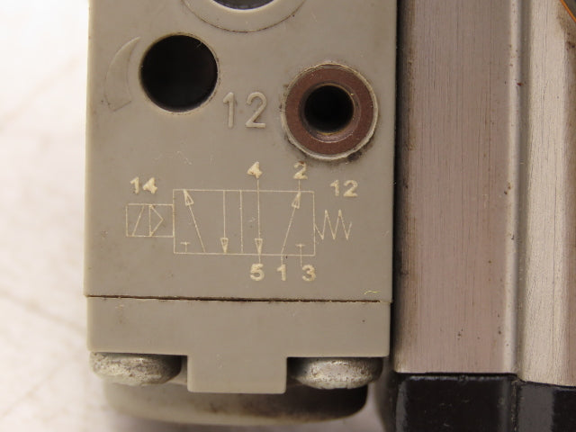 BEE DAD42.1-SW11-F03/F05-F 1/4 Turn Actuator w/ 1/2" NPT Ball Valve AKP 964