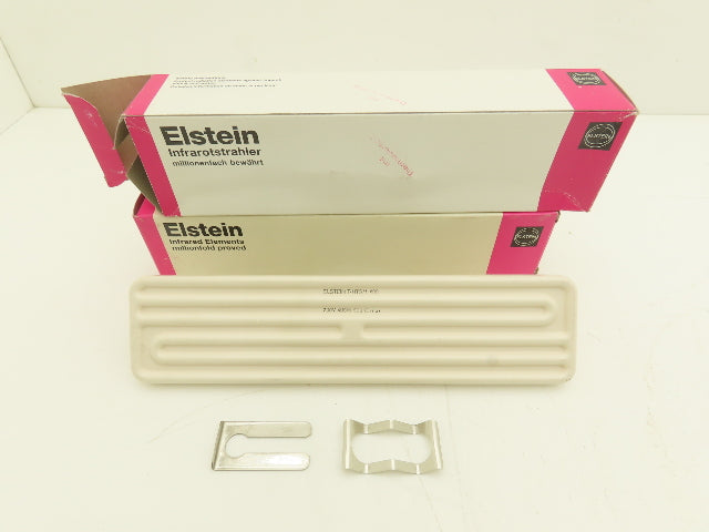 Elstein FSR 400 Ceramic Infrared Radiant Heater Curved 400W 230V Lot of 2