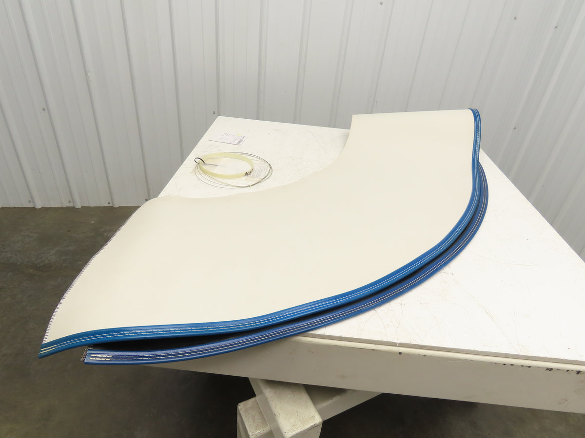 Transnorm TS1500/100 18"x 90° Curve Conveyor Belt 29"IR B2918N5890FC/100PG