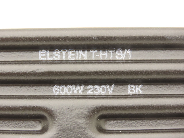 Elstein T-HTS/1 BK Ceramic Infrared Radiant Heater Flat 600W 230V