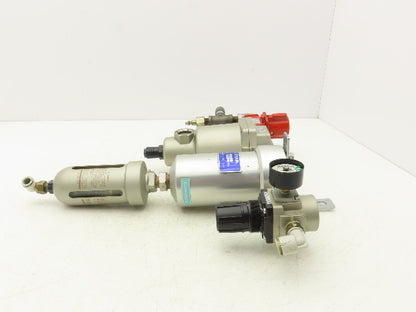 SMC AM350C-03BD Filtration System Water Mist & Oil Removal Lockout & Regulator