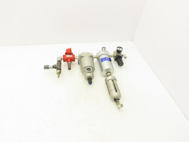 SMC AM350C-03BD Filtration System Water Mist & Oil Removal Lockout & Regulator