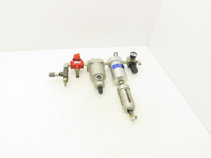 SMC AM350C-03BD Filtration System Water Mist & Oil Removal Lockout & Regulator