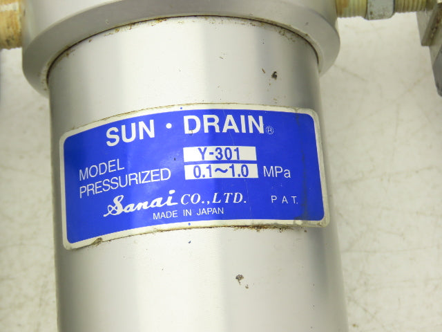 SMC AM350C-03BD Filtration System Water Mist & Oil Removal Lockout & Regulator
