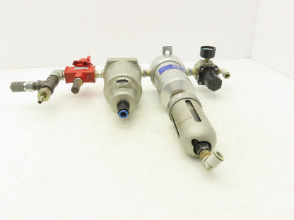 SMC AM350C-03BD Filtration System Water Mist & Oil Removal Lockout & Regulator