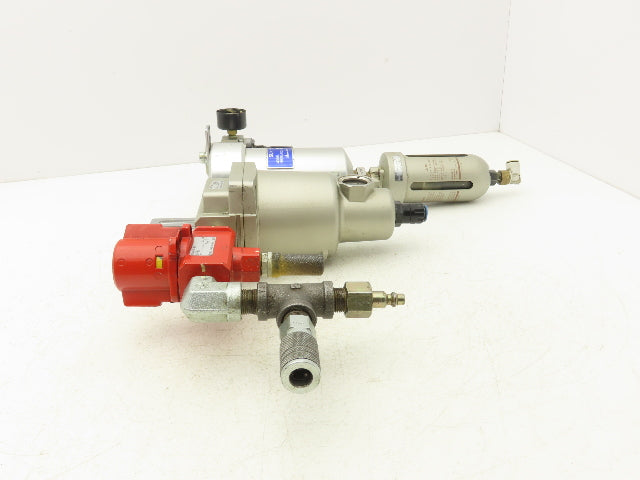 SMC AM350C-03BD Filtration System Water Mist & Oil Removal Lockout & Regulator