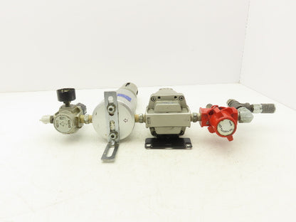 SMC AM350C-03BD Filtration System Water Mist & Oil Removal Lockout & Regulator