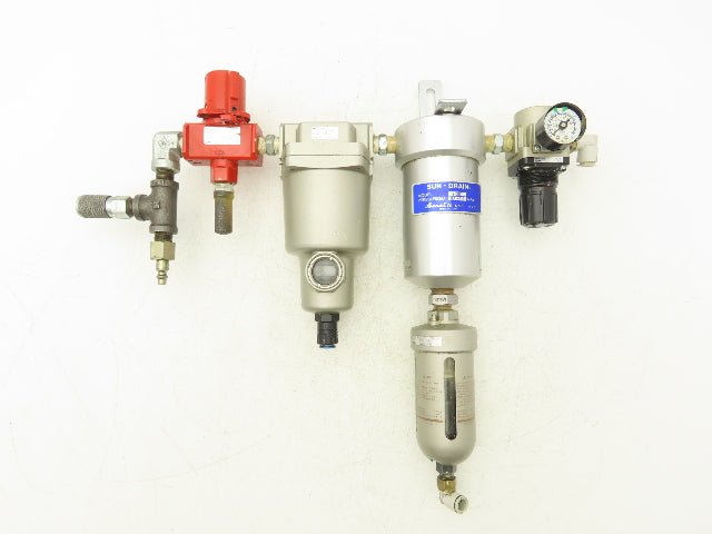 SMC AM350C-03BD Filtration System Water Mist & Oil Removal Lockout & Regulator