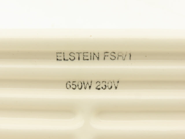 Elstein FSR/1 Ceramic Infrared Radiant Heater Curved 650W 230V